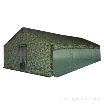 Tenda del ristorante all&#39;aperto della tenda militare della cucina dell&#39;esercito